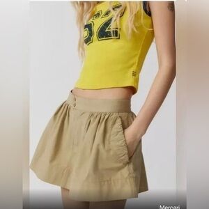 BDG Urban Outfitters Belle Double Button Mini Skirt size Small NWT
